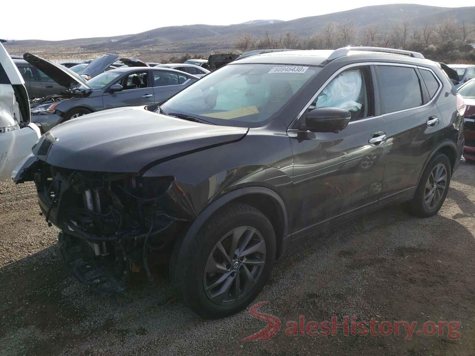 5N1AT2MV2GC893967 2016 NISSAN ROGUE