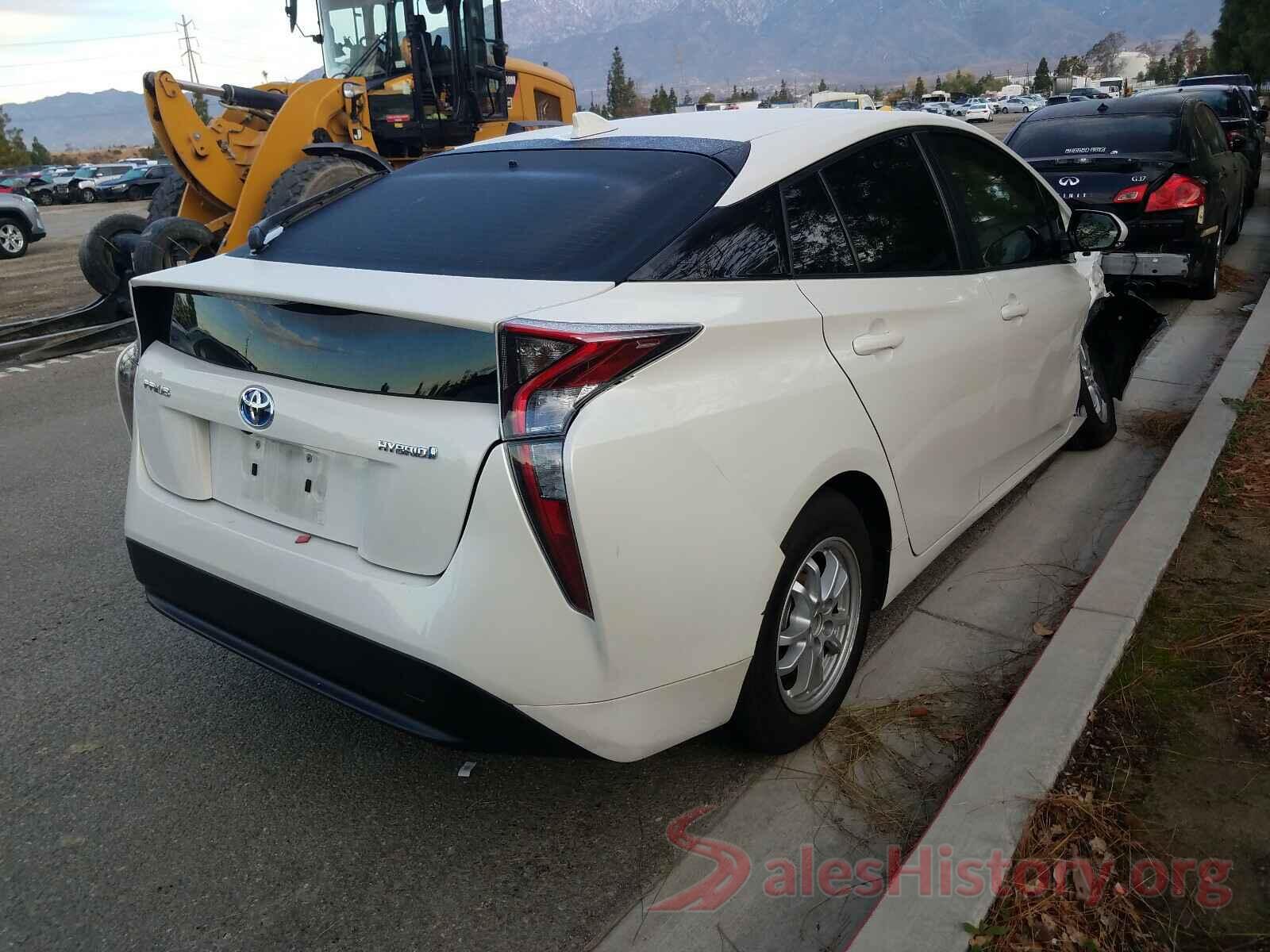 JTDKARFU4H3029970 2017 TOYOTA PRIUS