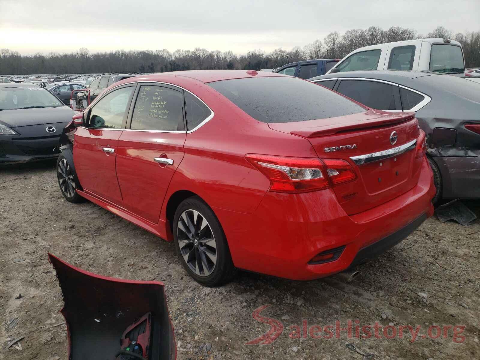 3N1AB7APXHY318490 2017 NISSAN SENTRA