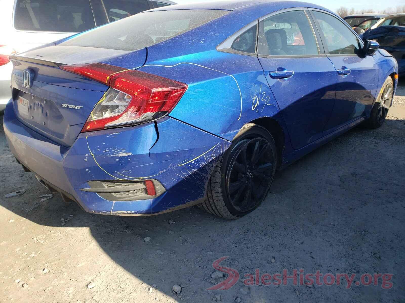 19XFC2F85KE009653 2019 HONDA CIVIC