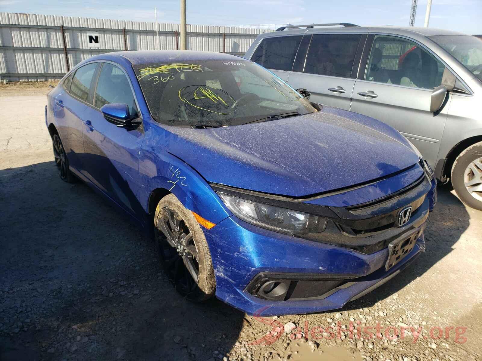 19XFC2F85KE009653 2019 HONDA CIVIC