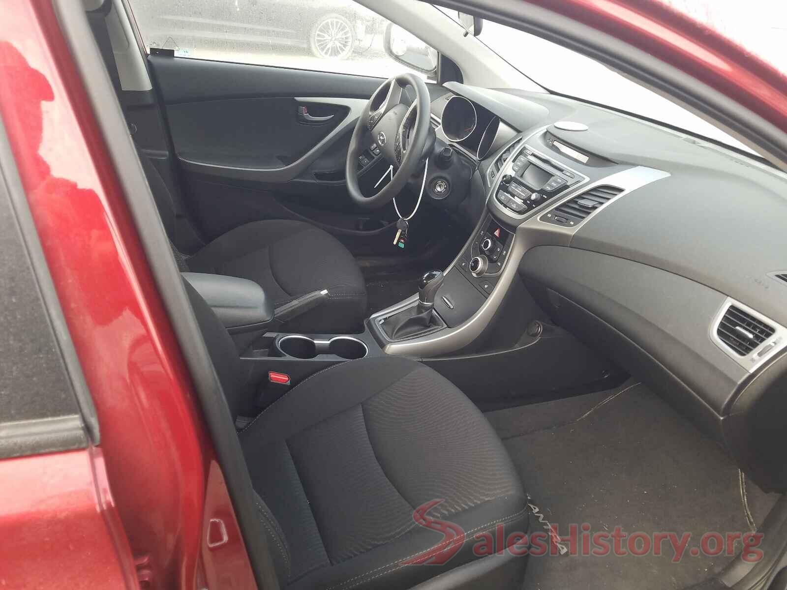 5NPDH4AE8GH788941 2016 HYUNDAI ELANTRA