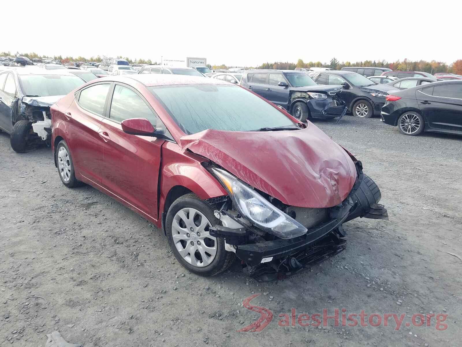 5NPDH4AE8GH788941 2016 HYUNDAI ELANTRA