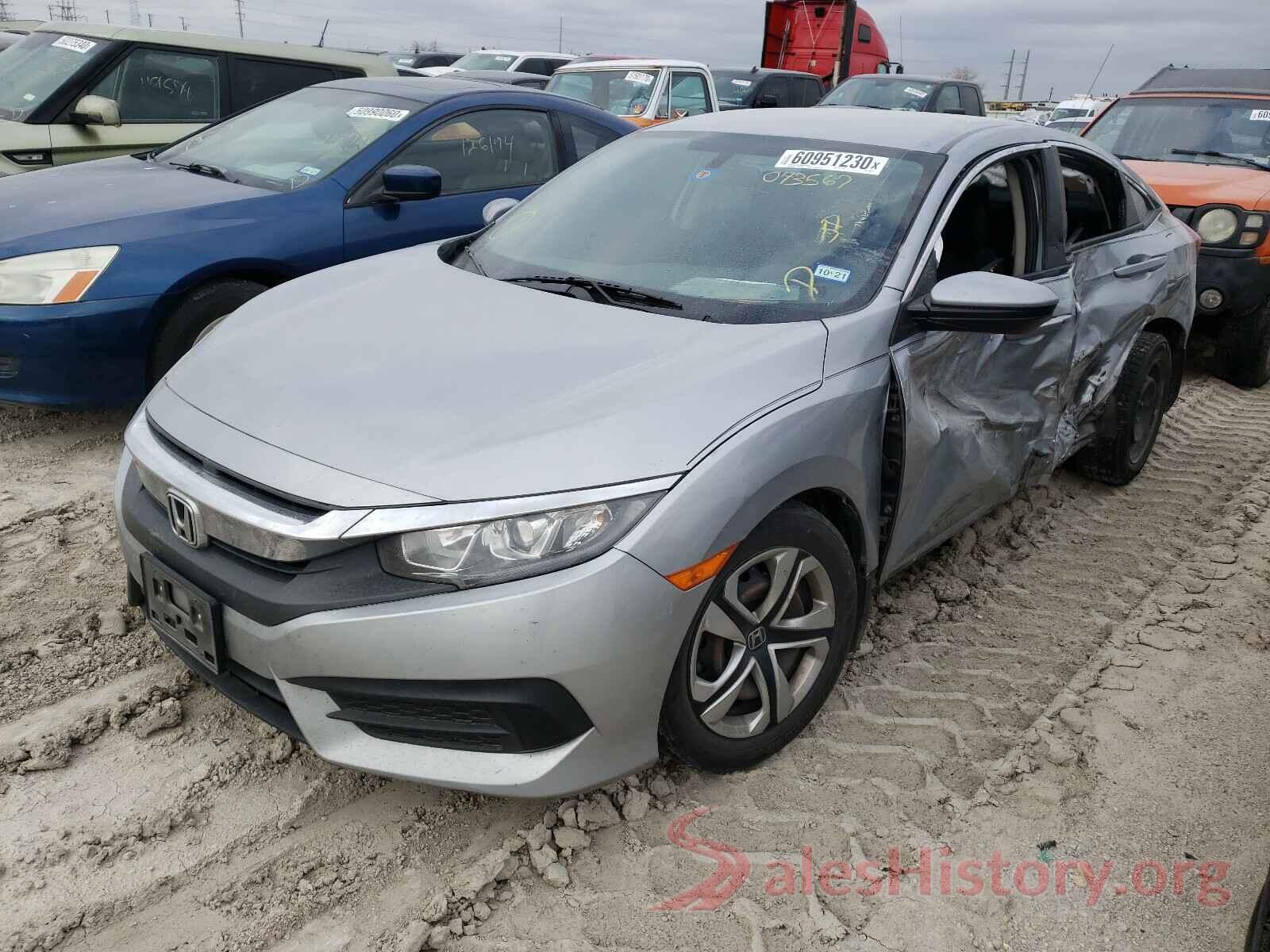 19XFC2F5XGE043567 2016 HONDA CIVIC