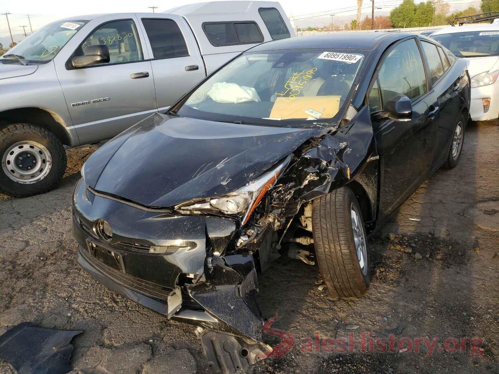 JTDKBRFU7H3052723 2017 TOYOTA PRIUS