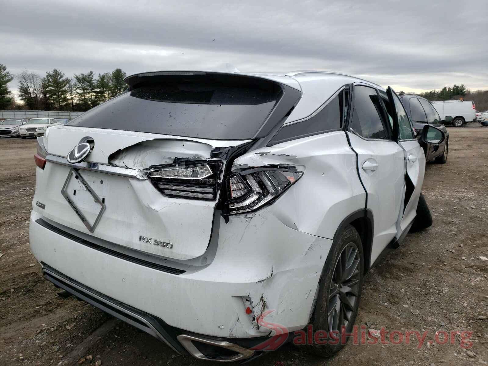 2T2BZMCA2JC166338 2018 LEXUS RX350