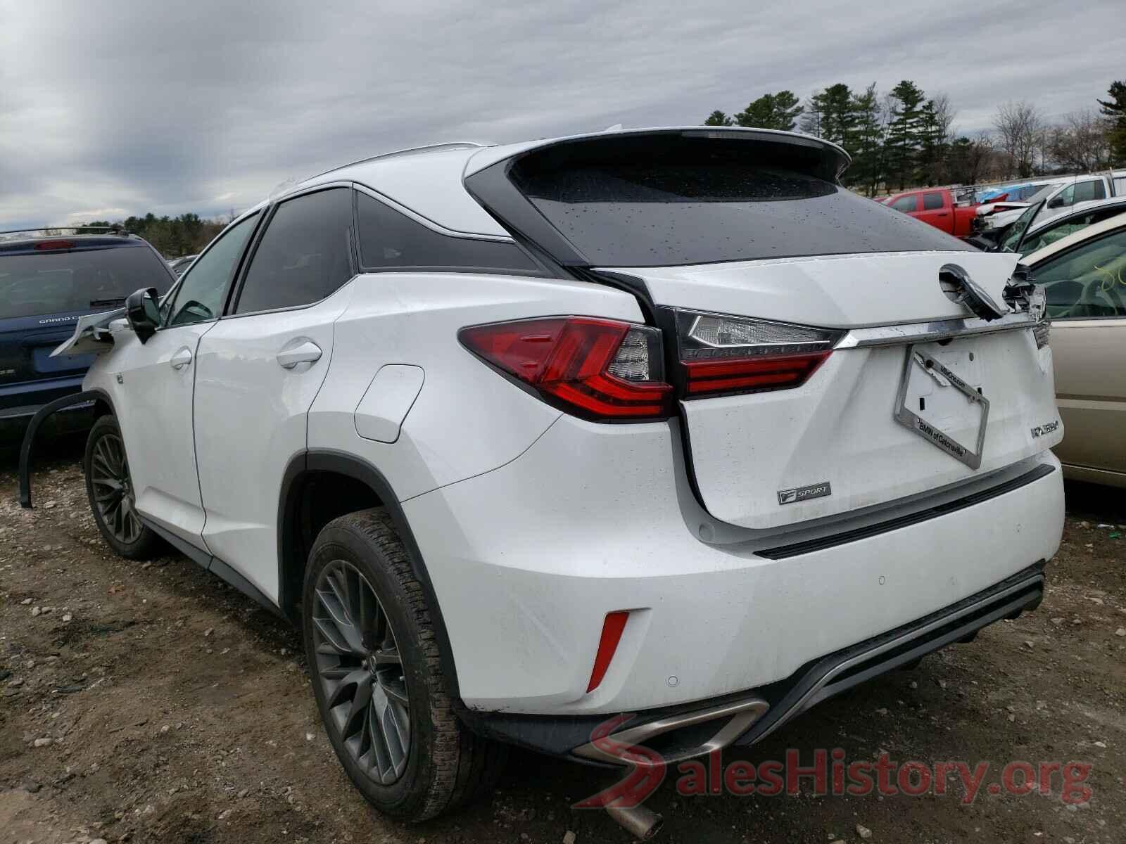 2T2BZMCA2JC166338 2018 LEXUS RX350