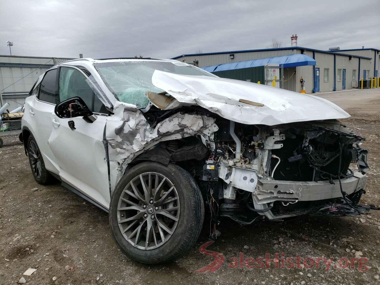 2T2BZMCA2JC166338 2018 LEXUS RX350