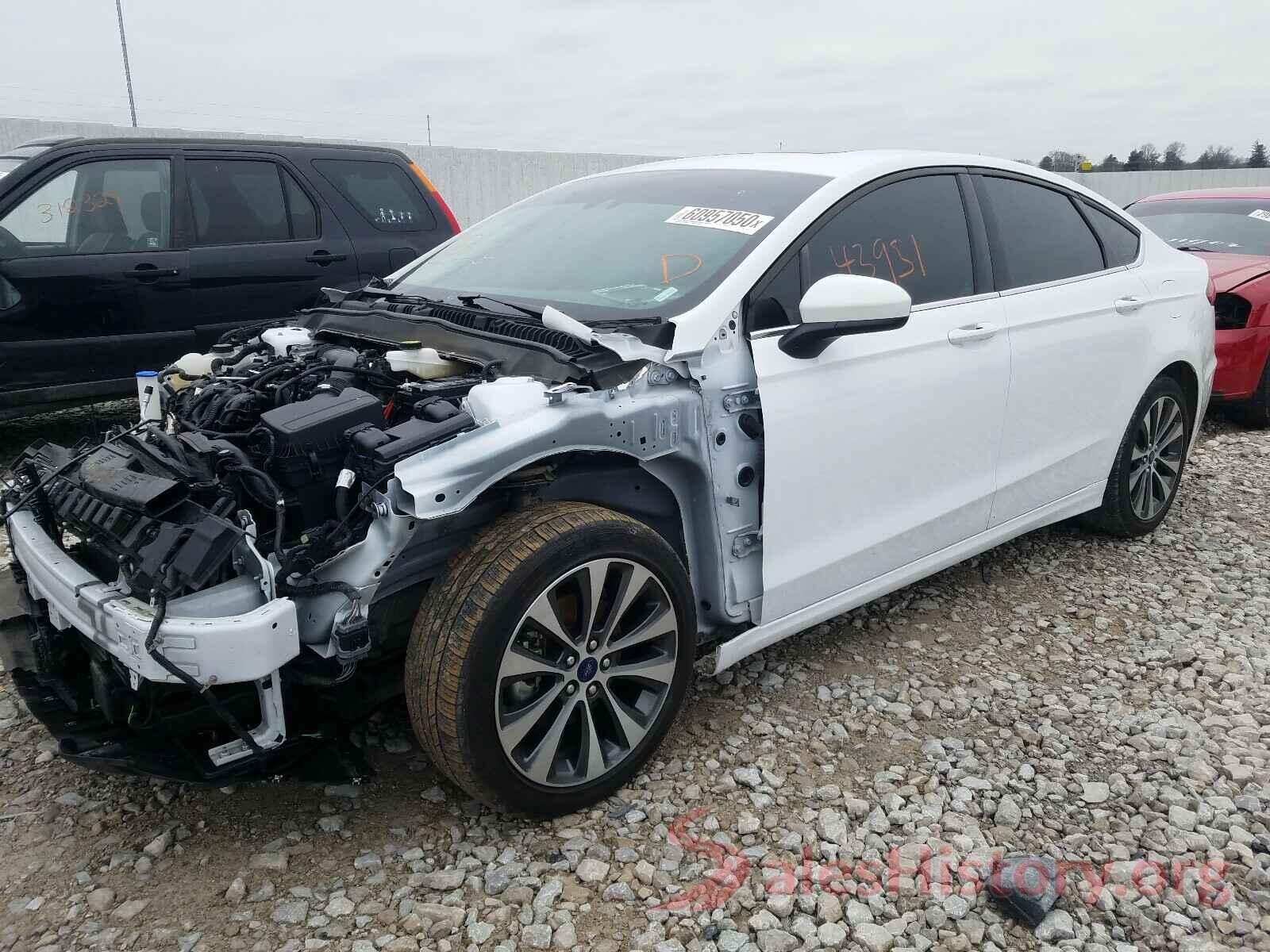 3FA6P0T93KR223707 2019 FORD FUSION