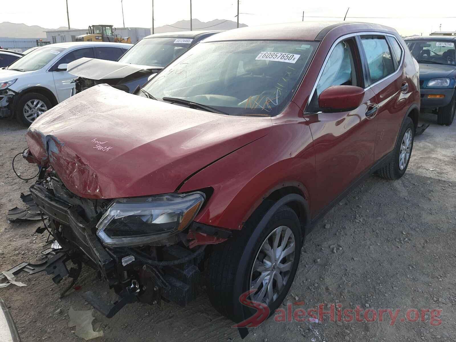 KNMAT2MT8GP706422 2016 NISSAN ROGUE