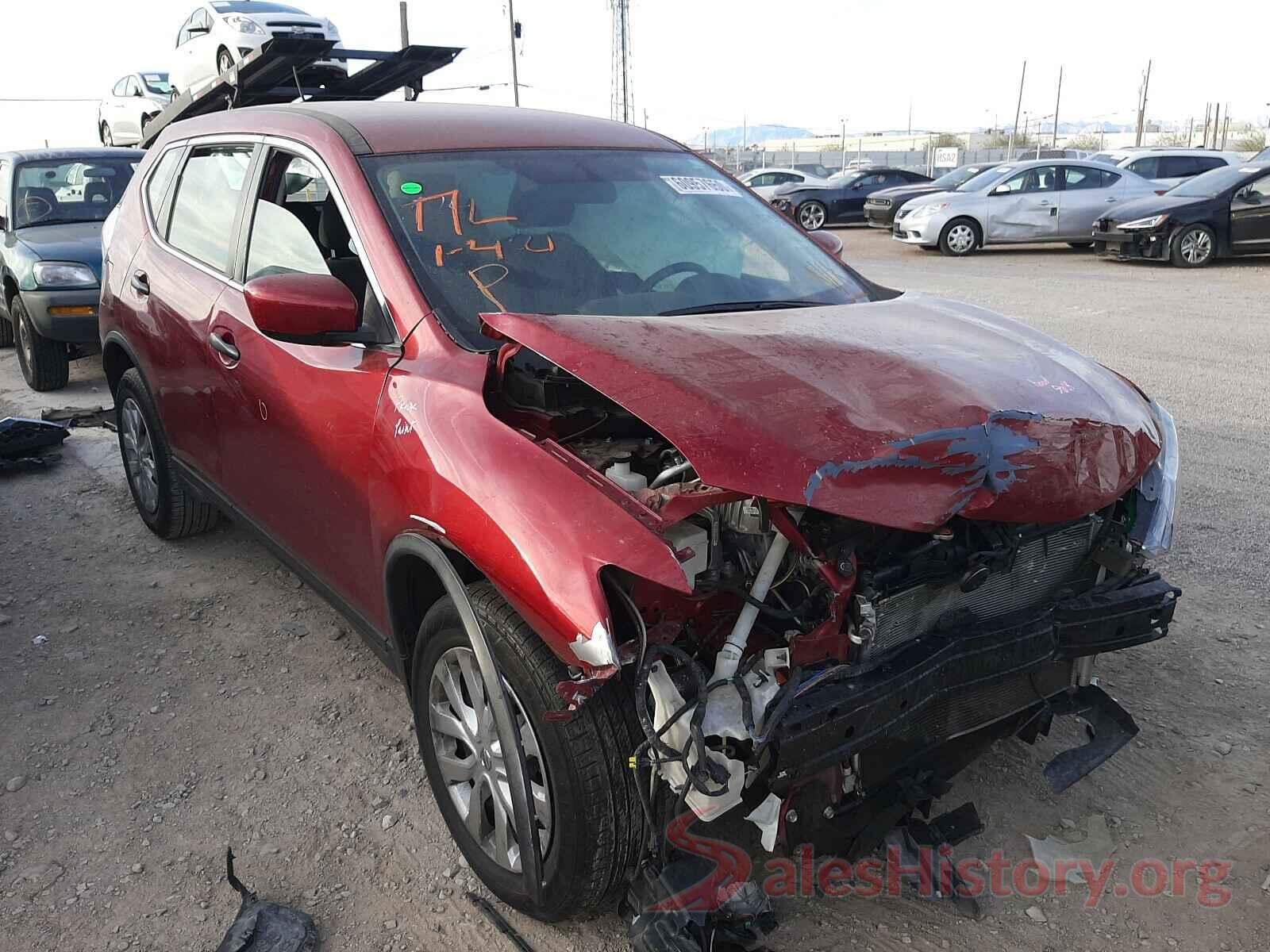 KNMAT2MT8GP706422 2016 NISSAN ROGUE