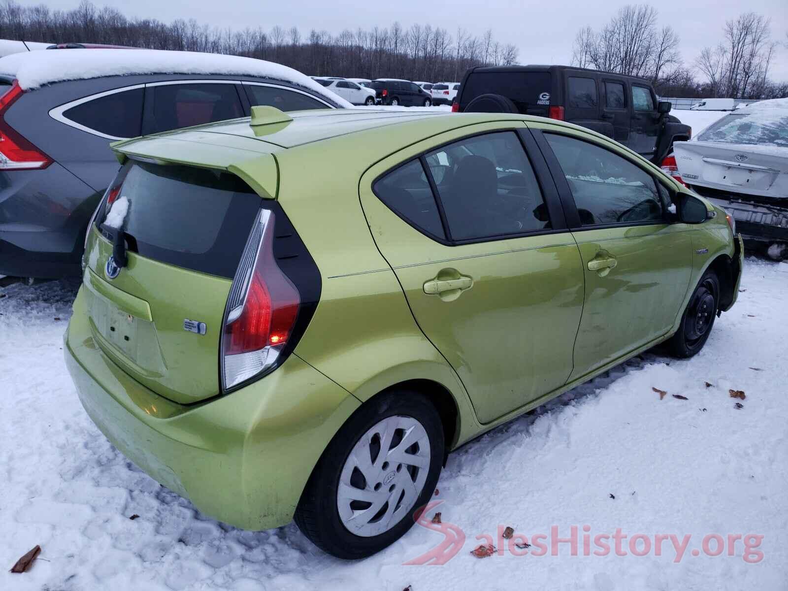 JTDKDTB39G1133172 2016 TOYOTA PRIUS