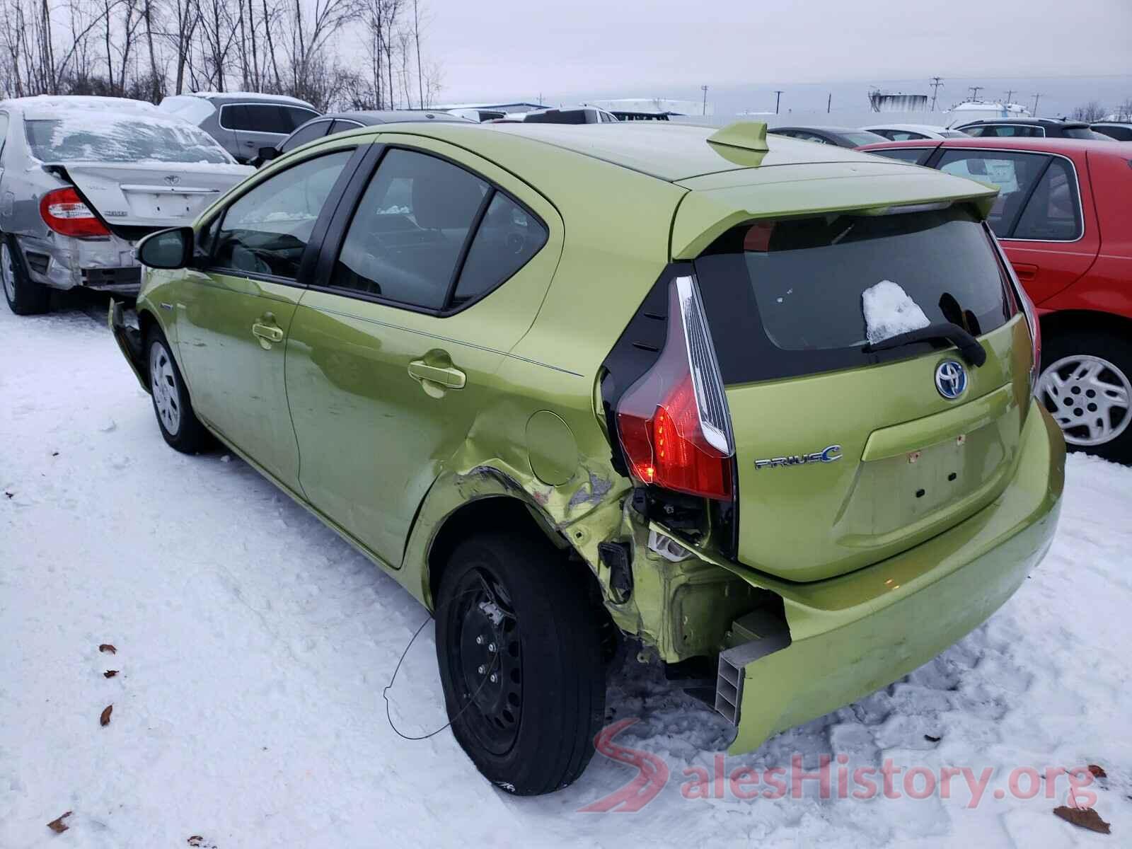 JTDKDTB39G1133172 2016 TOYOTA PRIUS