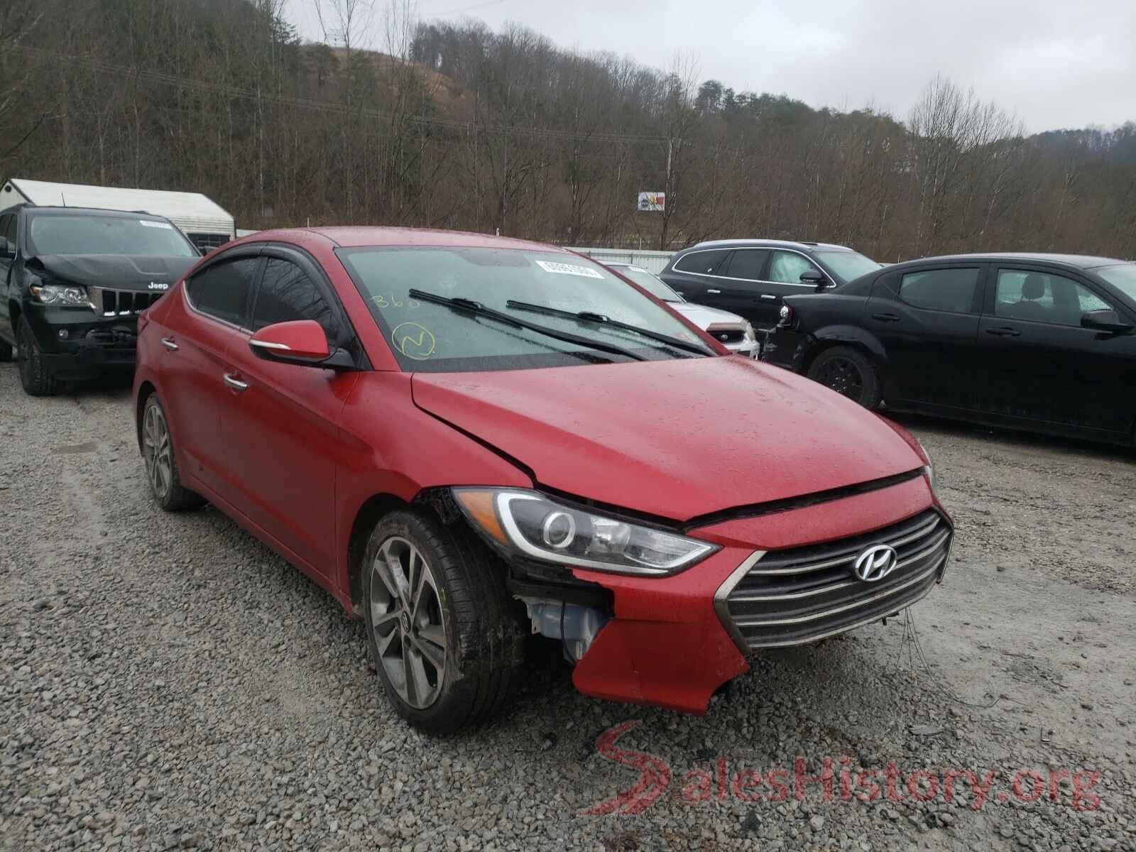 5NPD84LF8HH026300 2017 HYUNDAI ELANTRA