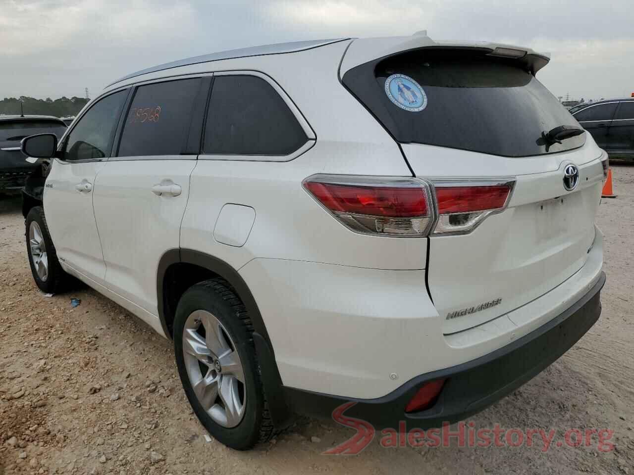 5TDDCRFH9GS020216 2016 TOYOTA HIGHLANDER