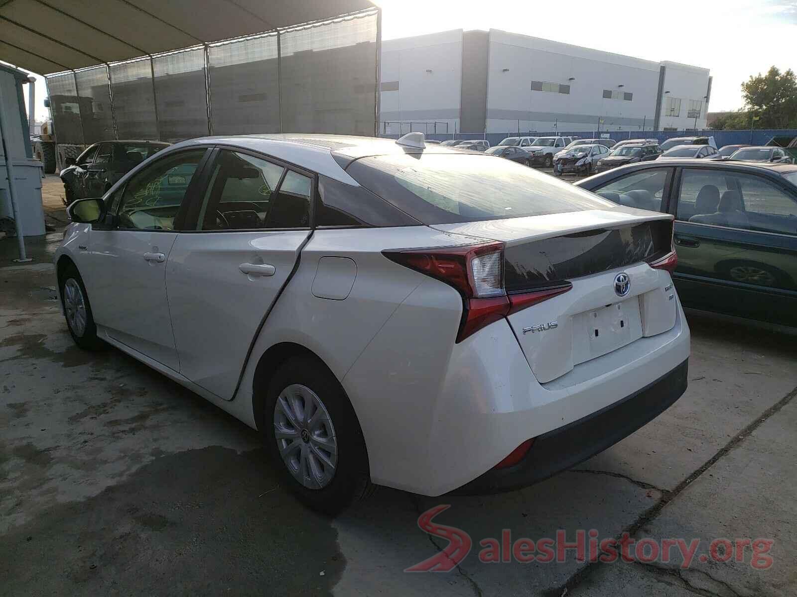 JTDKARFU1L3112197 2020 TOYOTA PRIUS