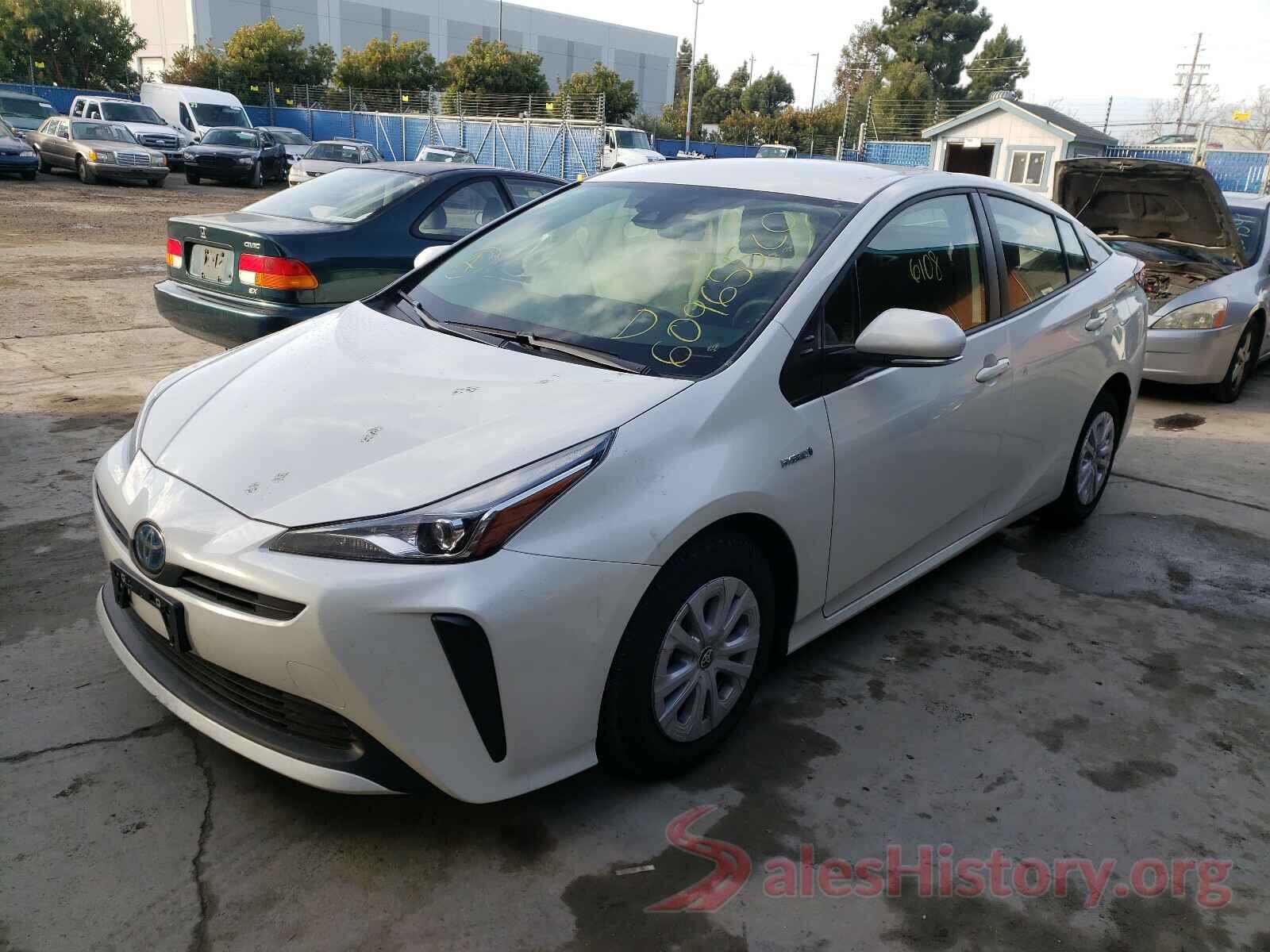 JTDKARFU1L3112197 2020 TOYOTA PRIUS