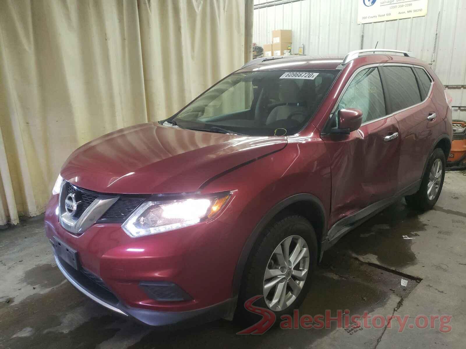 KNMAT2MV6GP690562 2016 NISSAN ROGUE