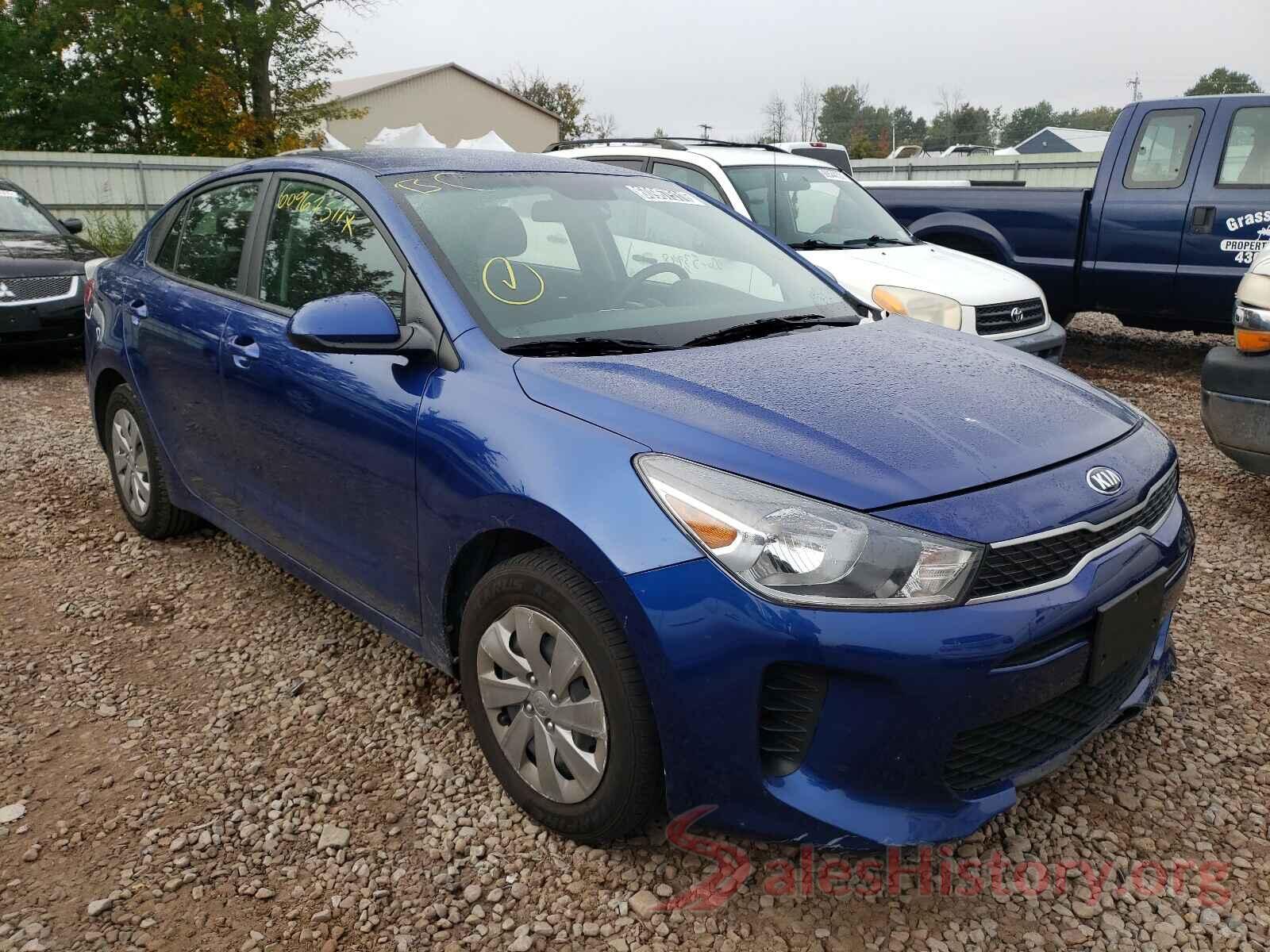 3KPA24AB1KE181240 2019 KIA RIO