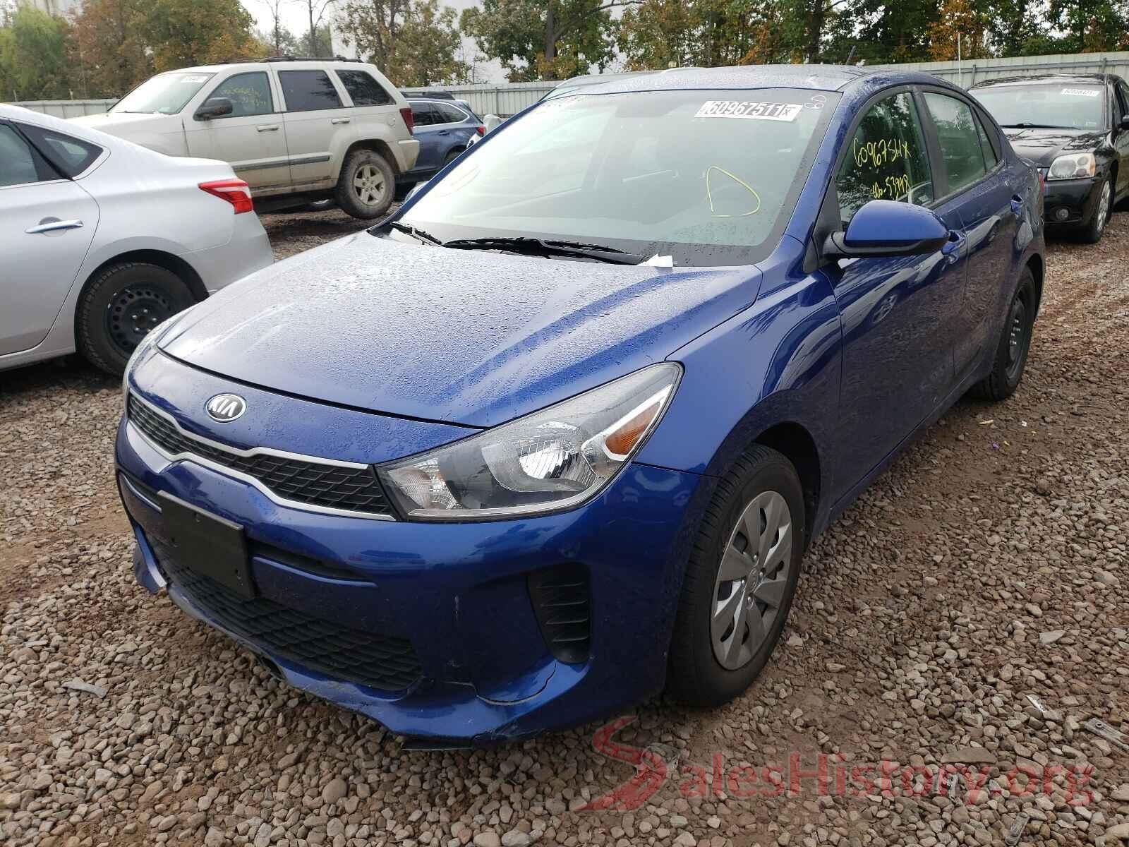 3KPA24AB1KE181240 2019 KIA RIO