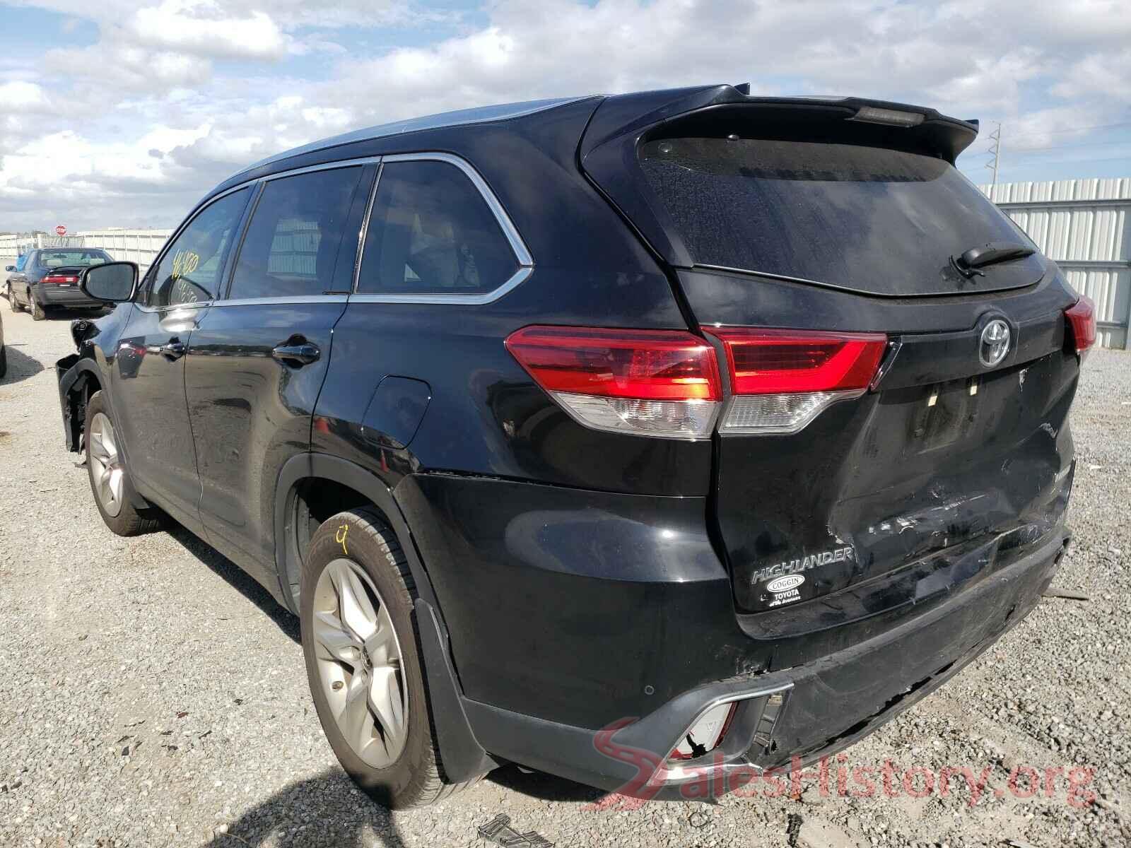 5TDYZRFH2HS214992 2017 TOYOTA HIGHLANDER