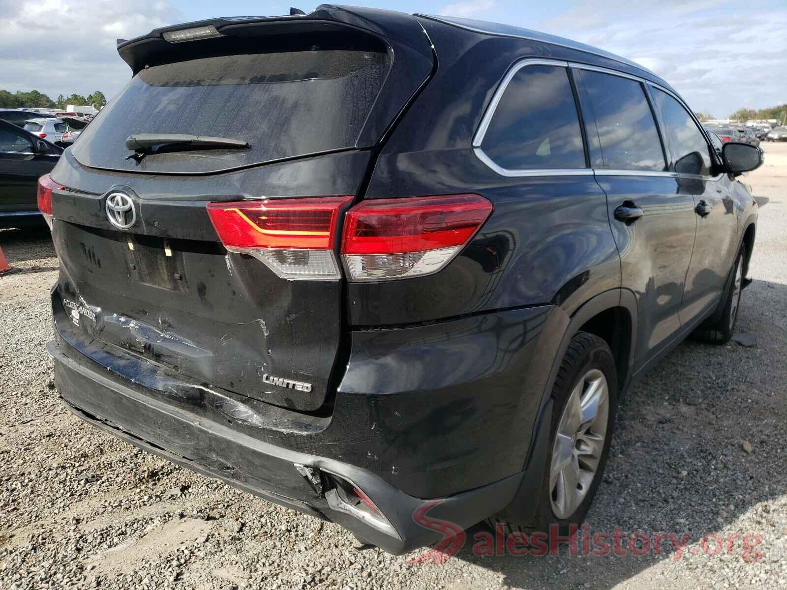 5TDYZRFH2HS214992 2017 TOYOTA HIGHLANDER