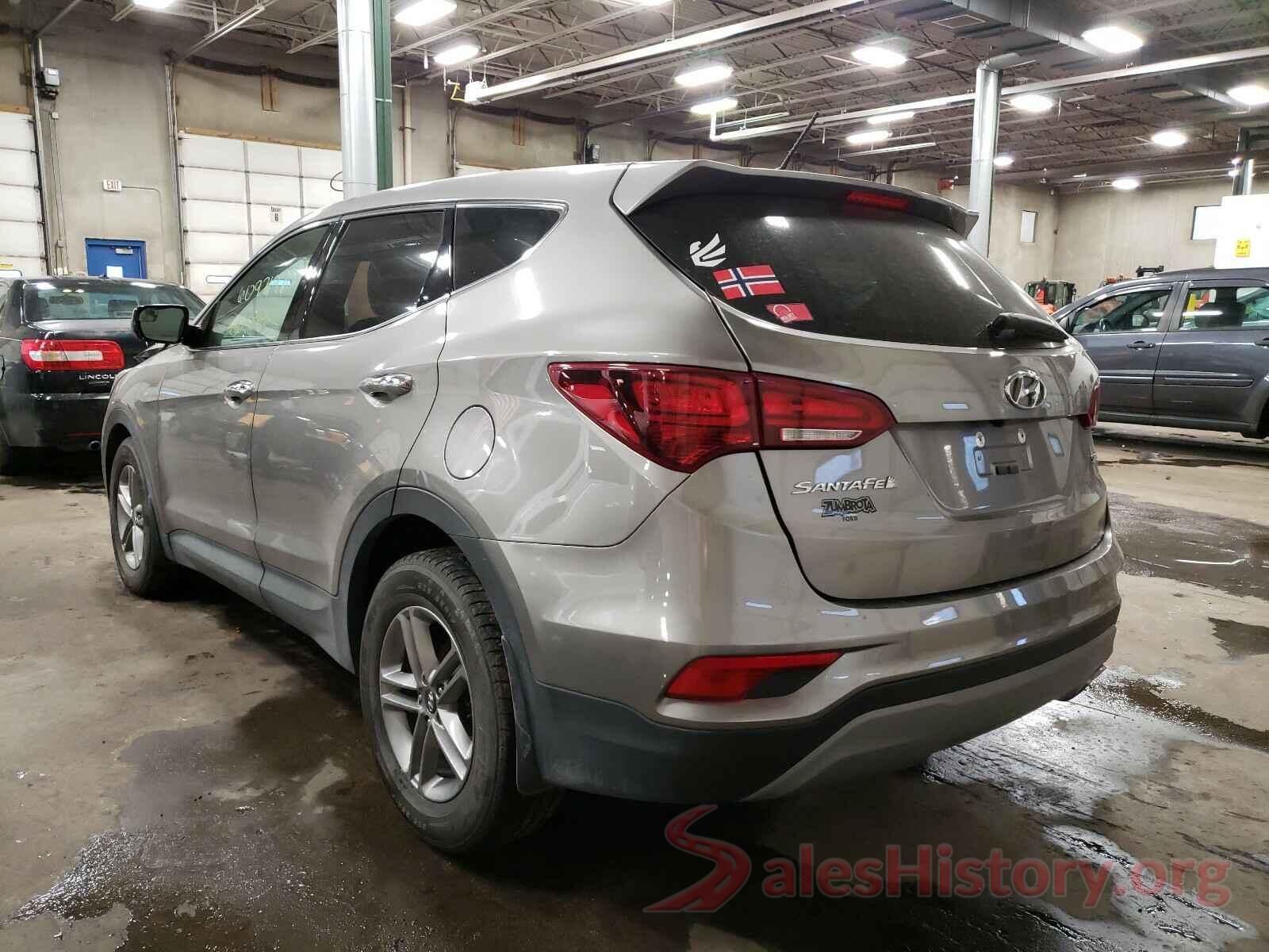 5XYZT3LB5JG569287 2018 HYUNDAI SANTA FE