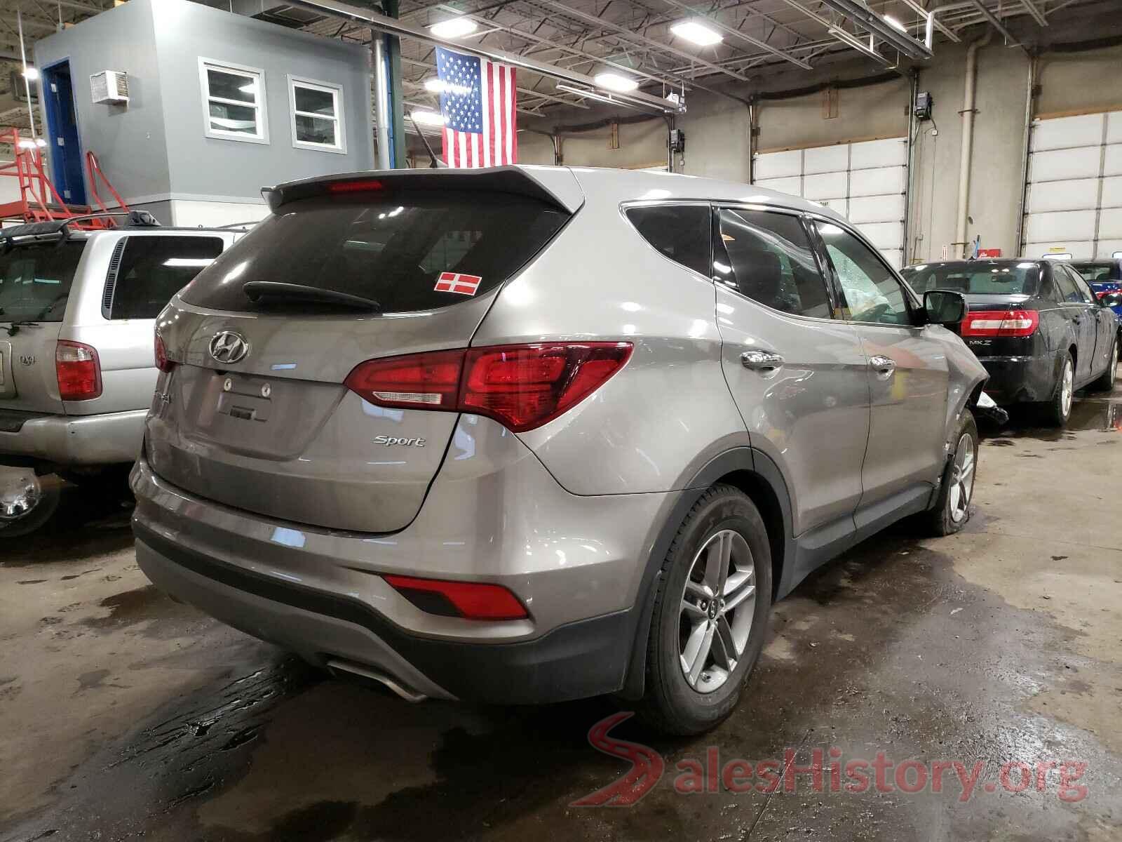 5XYZT3LB5JG569287 2018 HYUNDAI SANTA FE