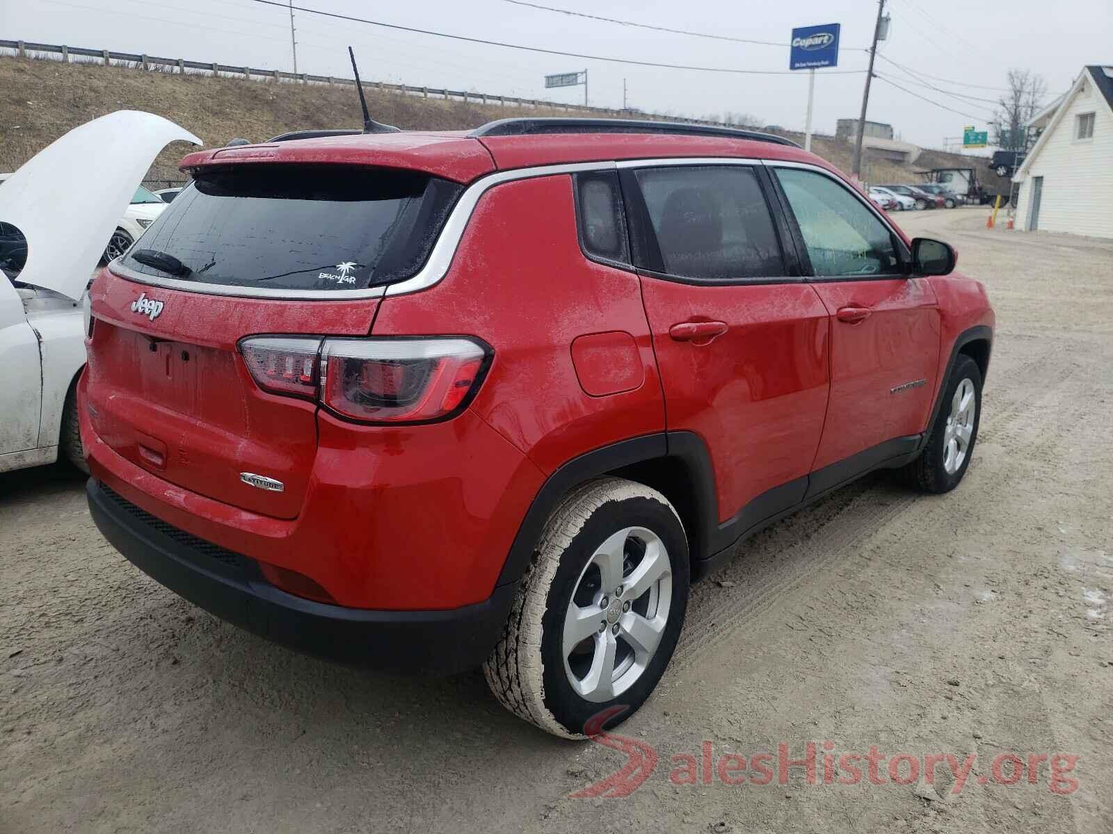 3C4NJCBB6KT855181 2019 JEEP COMPASS