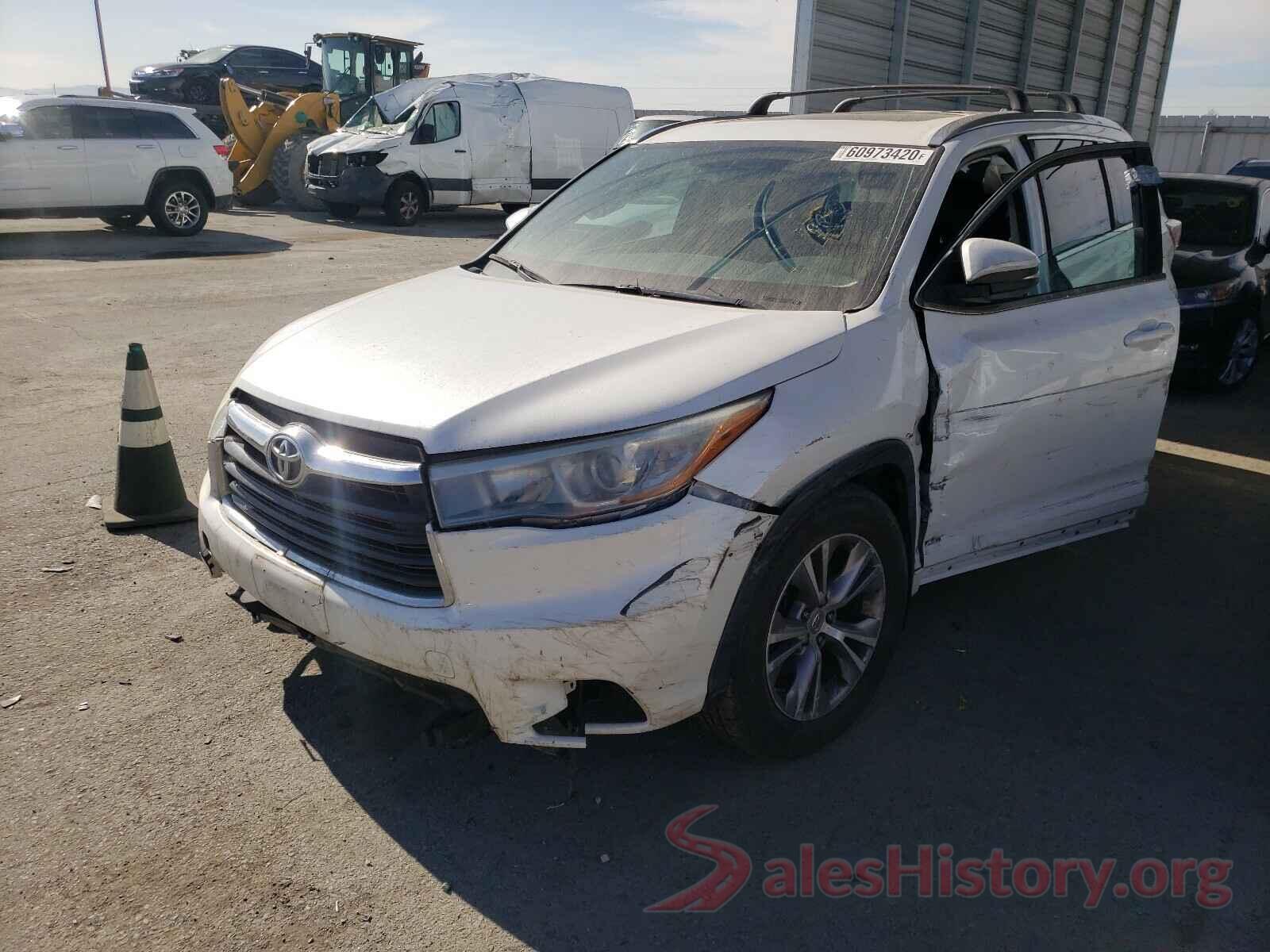 5TDJKRFH5FS154564 2015 TOYOTA HIGHLANDER