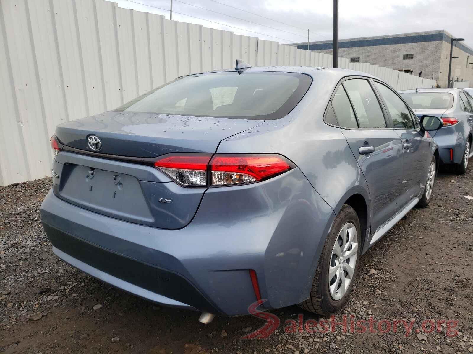 JTDEPRAE5LJ046678 2020 TOYOTA COROLLA