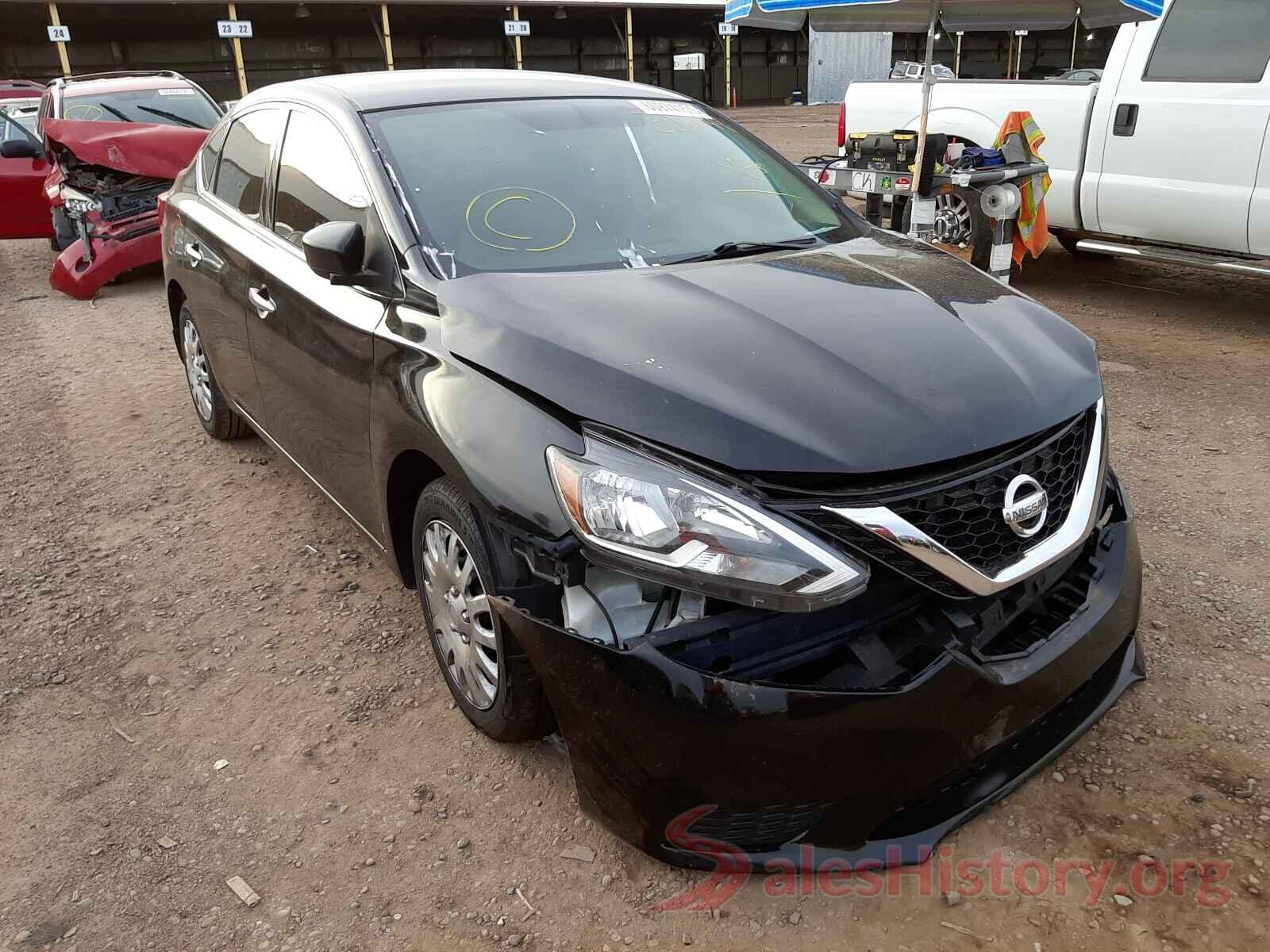 3N1AB7AP3HL693974 2017 NISSAN SENTRA