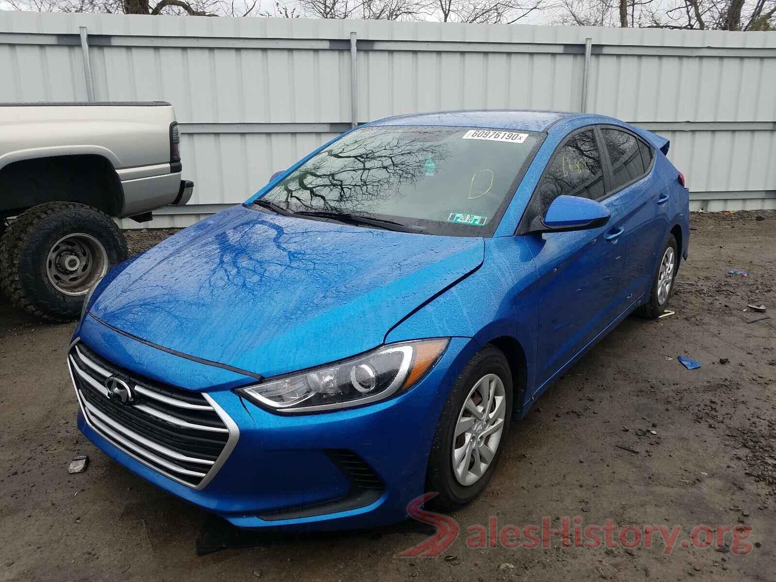 5NPD74LF0HH139886 2017 HYUNDAI ELANTRA