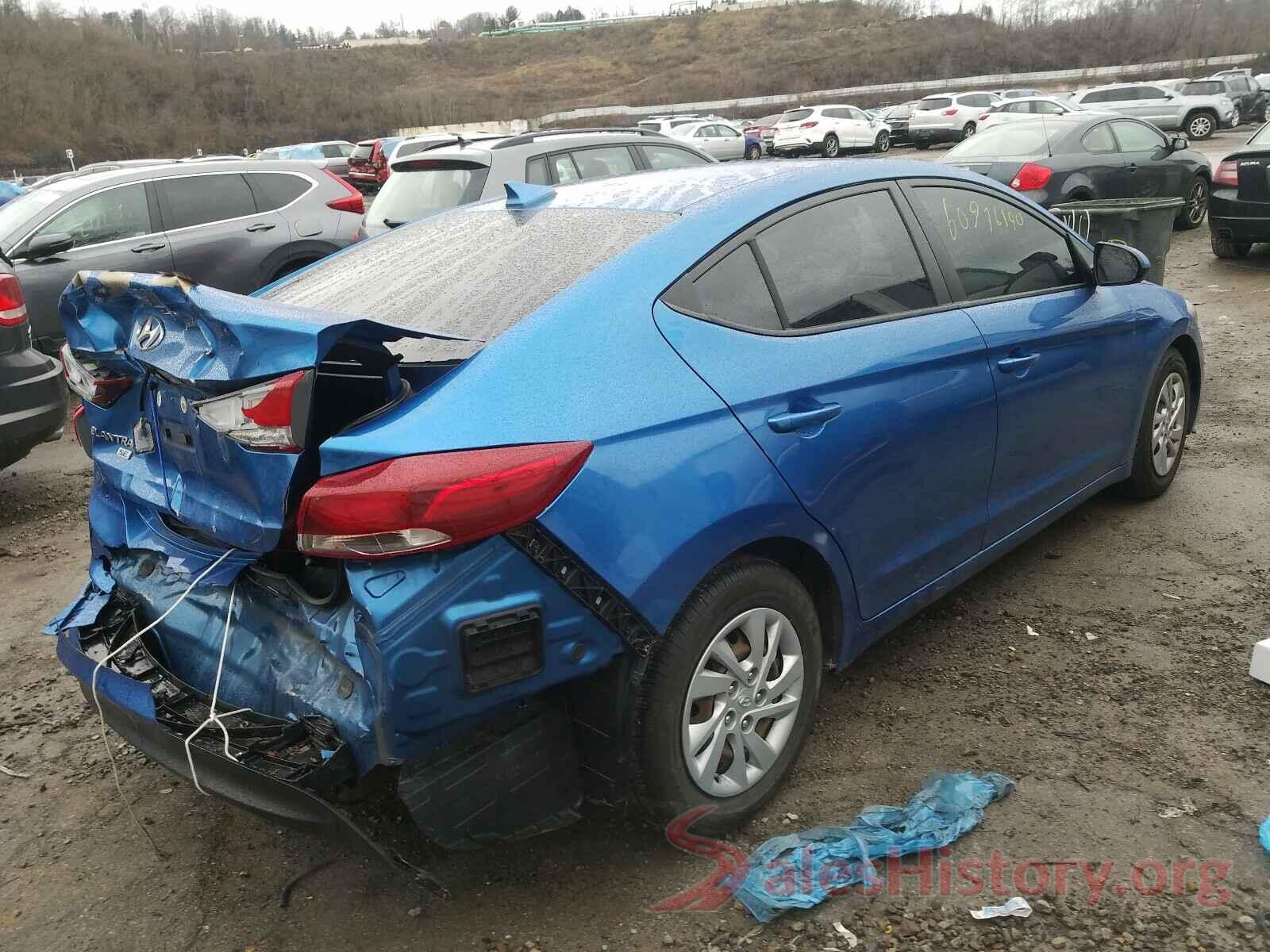 5NPD74LF0HH139886 2017 HYUNDAI ELANTRA