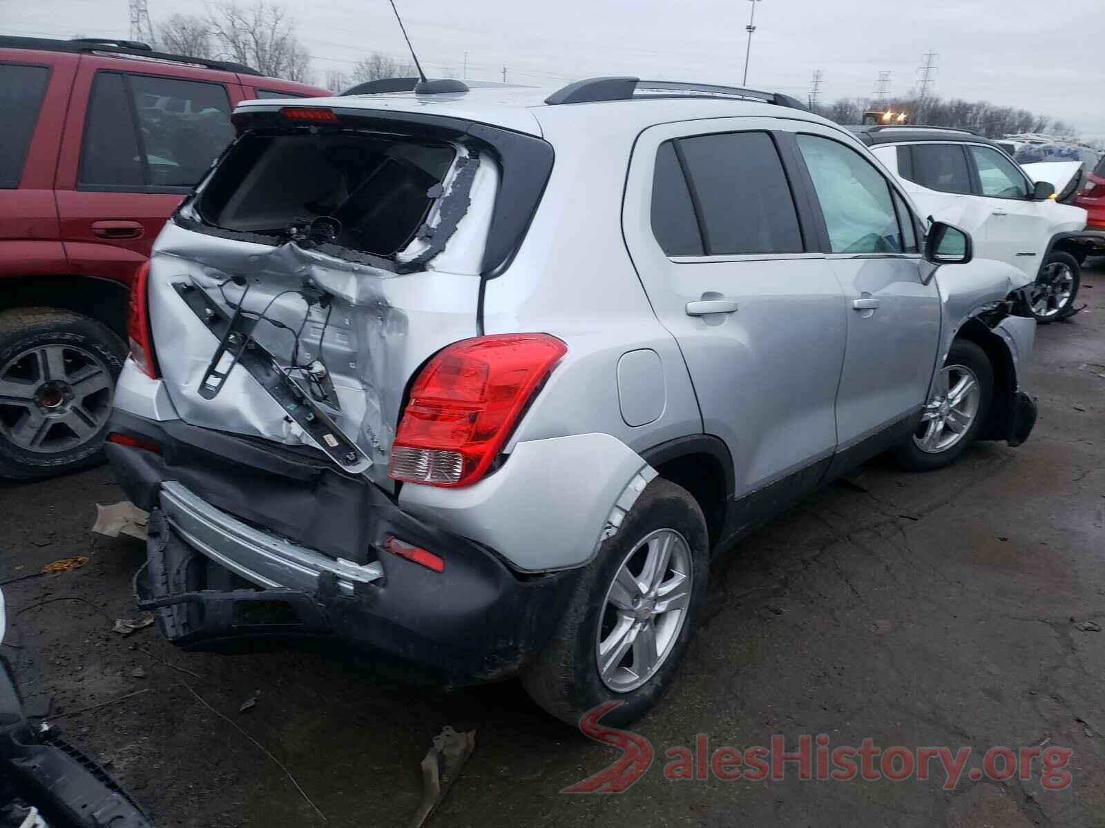 3GNCJLSB3GL241095 2016 CHEVROLET TRAX