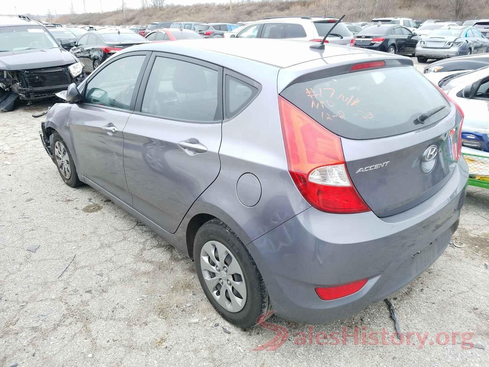 KMHCT5AE2GU271068 2016 HYUNDAI ACCENT