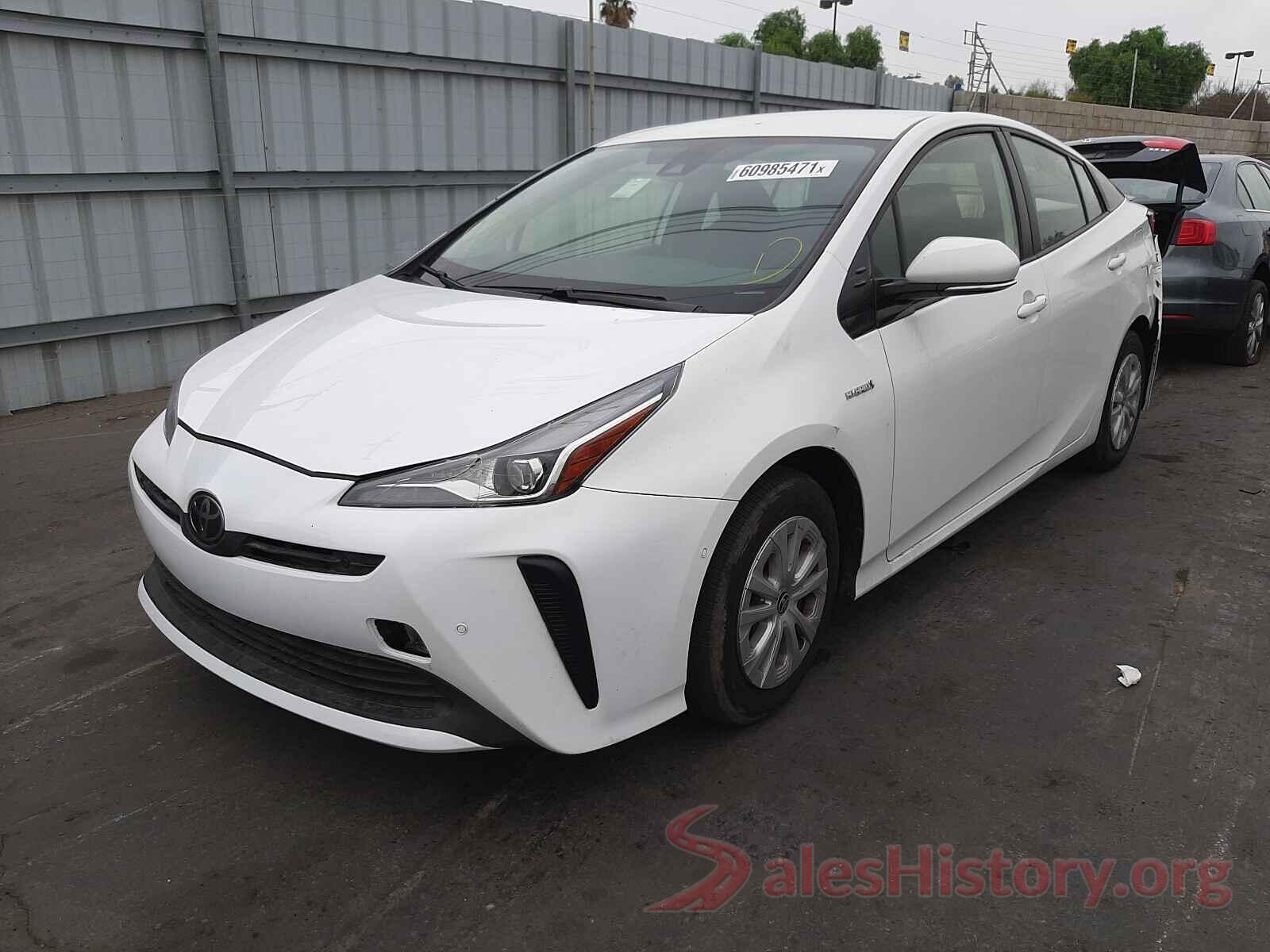 JTDKARFU0L3110098 2020 TOYOTA PRIUS