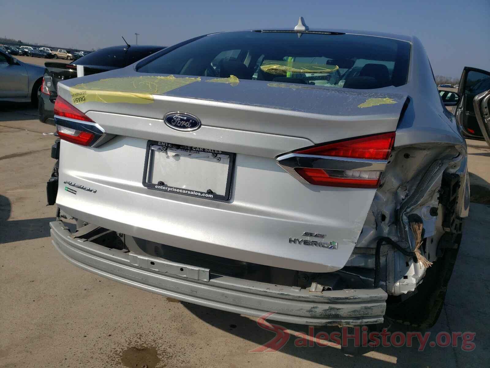 3FA6P0LU3KR119609 2019 FORD FUSION