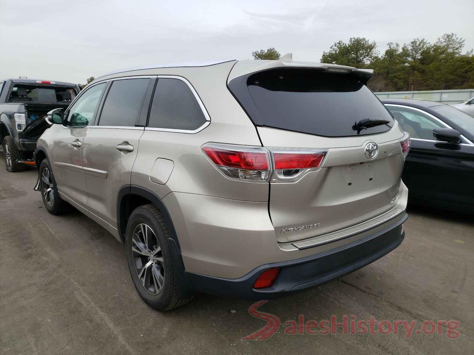 5TDJKRFH5GS501294 2016 TOYOTA HIGHLANDER