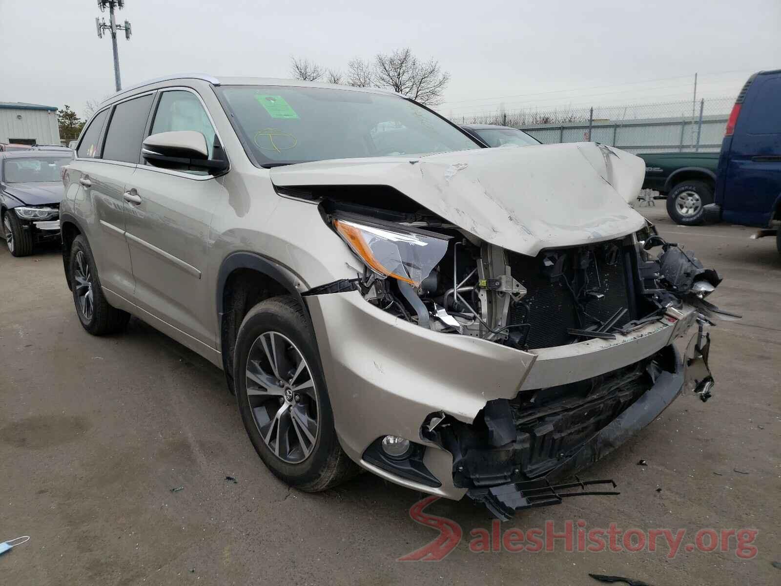 5TDJKRFH5GS501294 2016 TOYOTA HIGHLANDER