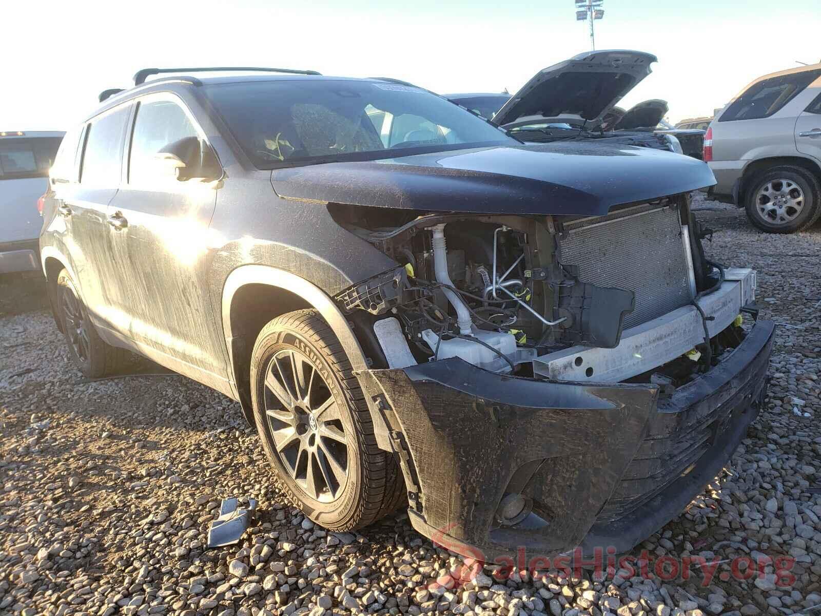 5TDJZRFH1KS573355 2019 TOYOTA HIGHLANDER