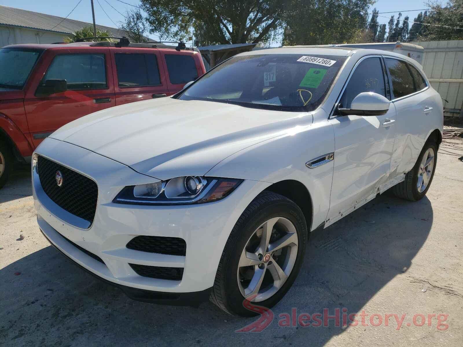 SADCS2FX1KA601698 2019 JAGUAR F-PACE