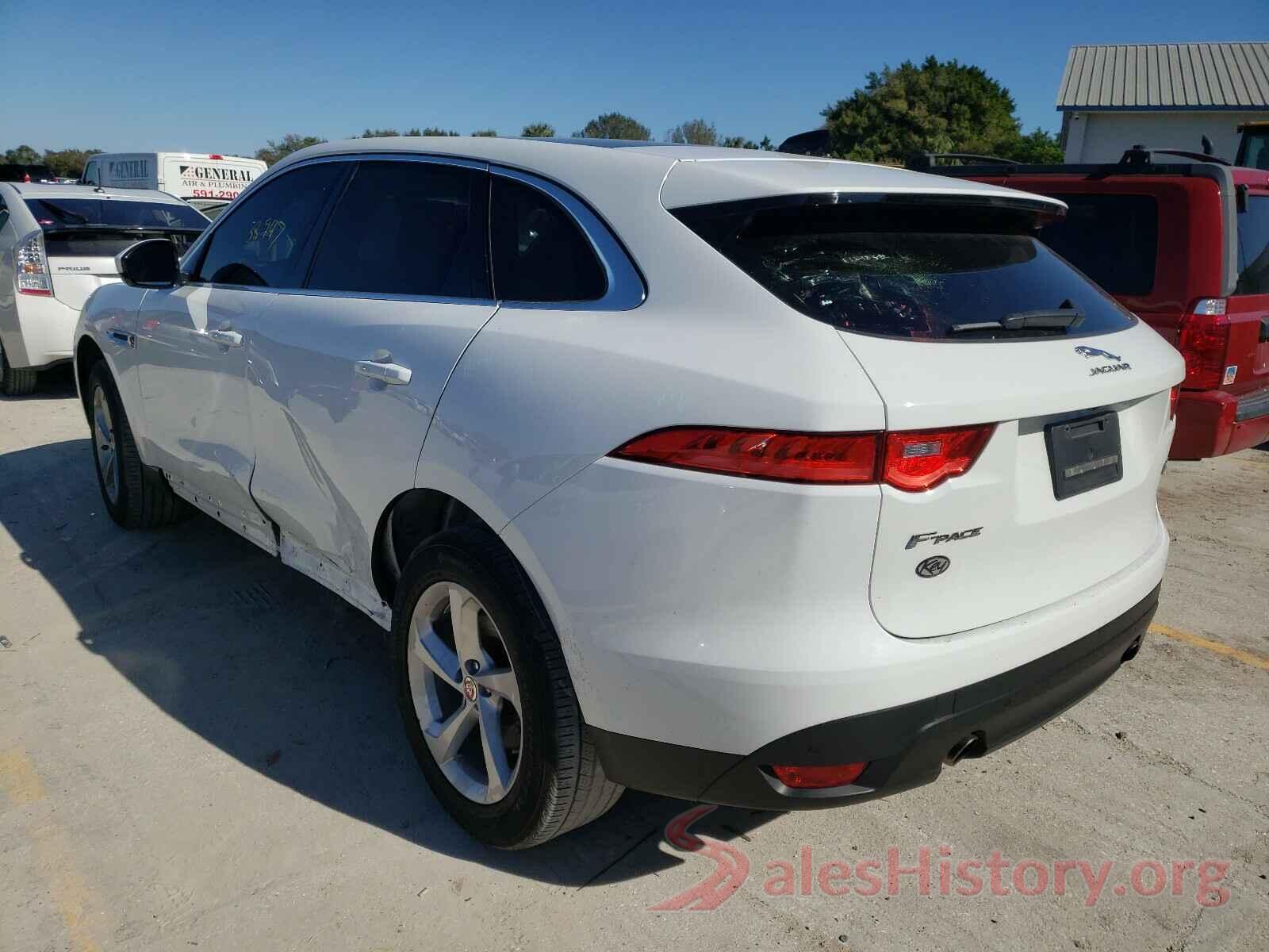 SADCS2FX1KA601698 2019 JAGUAR F-PACE