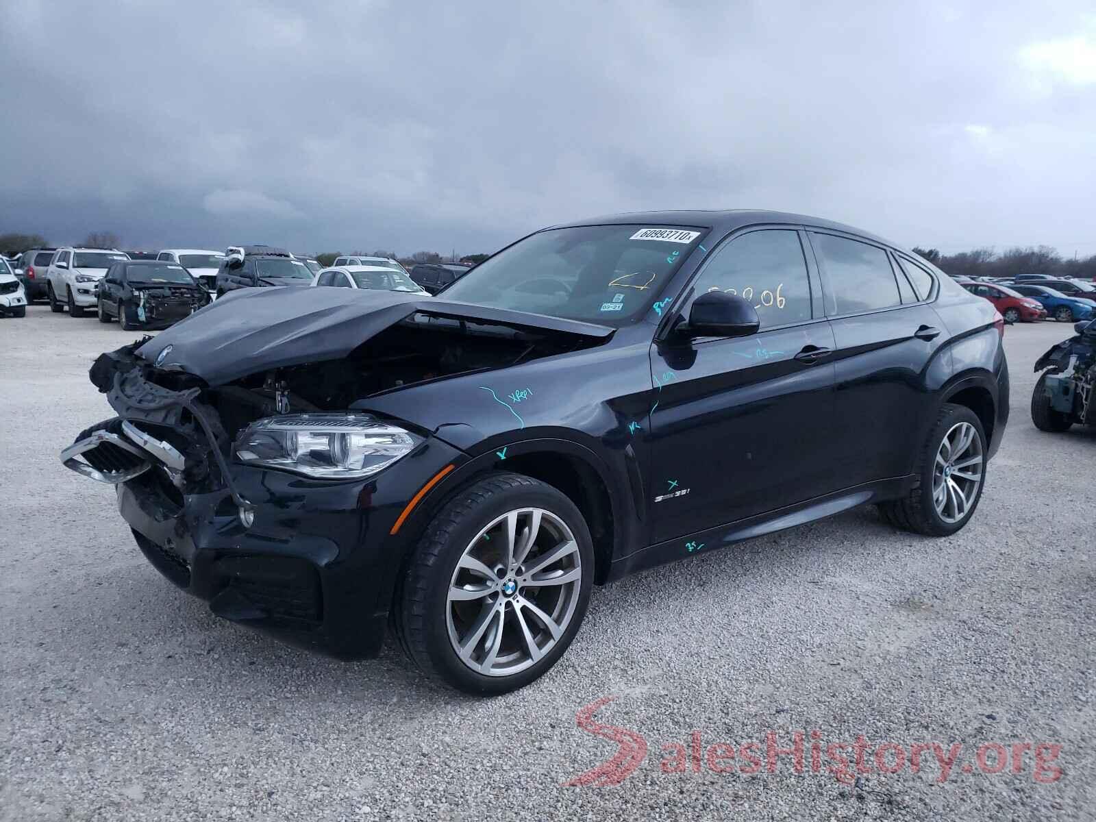 5UXKU0C38H0F99942 2017 BMW X6