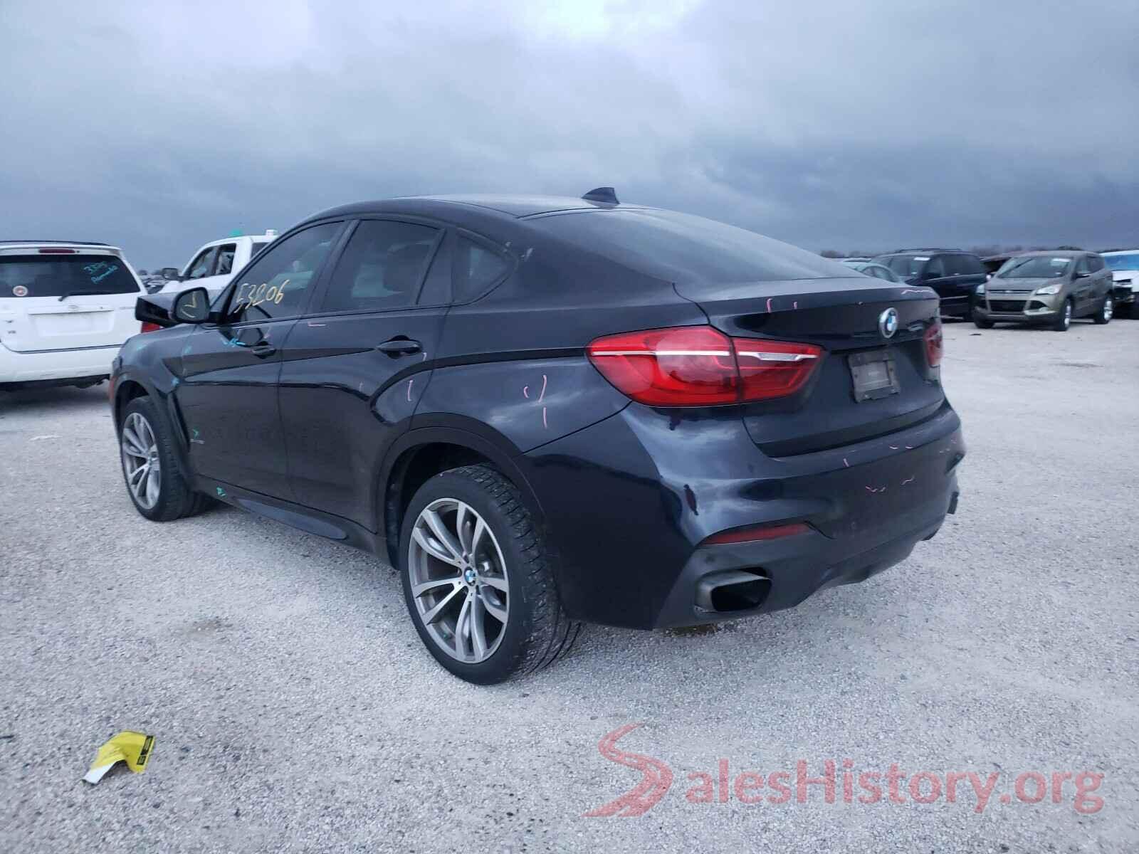 5UXKU0C38H0F99942 2017 BMW X6