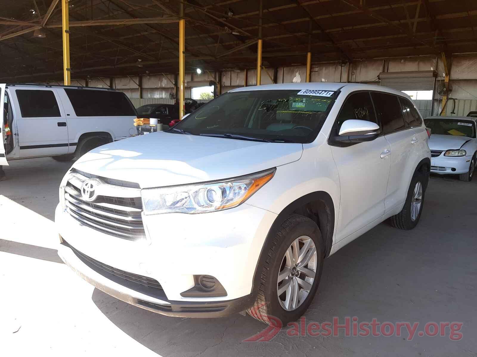 5TDZKRFH8GS178488 2016 TOYOTA HIGHLANDER