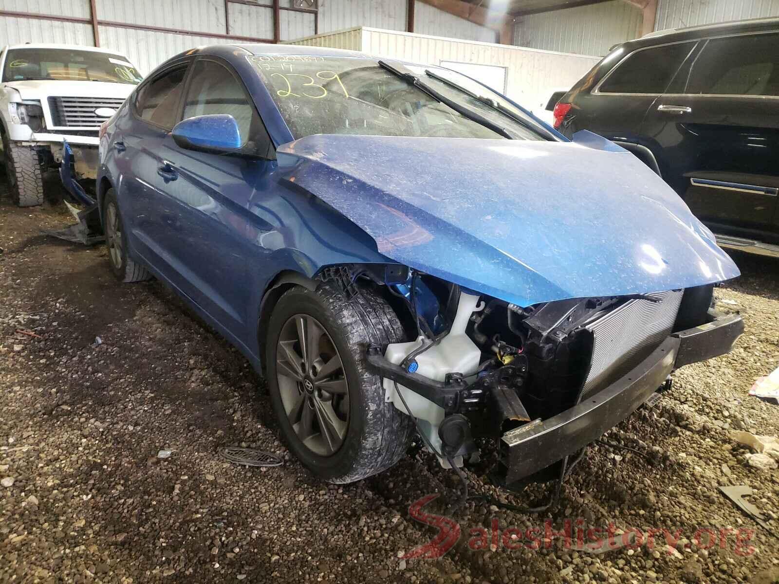 5NPD84LF7JH244816 2018 HYUNDAI ELANTRA