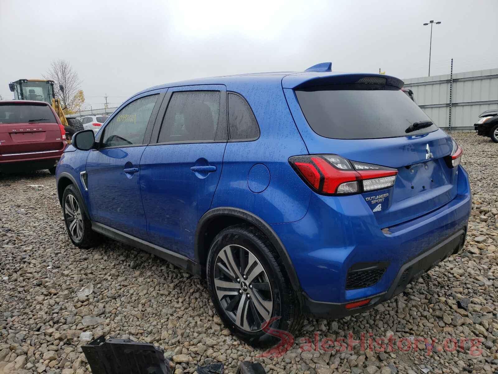 JA4AR3AUXLU024021 2020 MITSUBISHI OUTLANDER