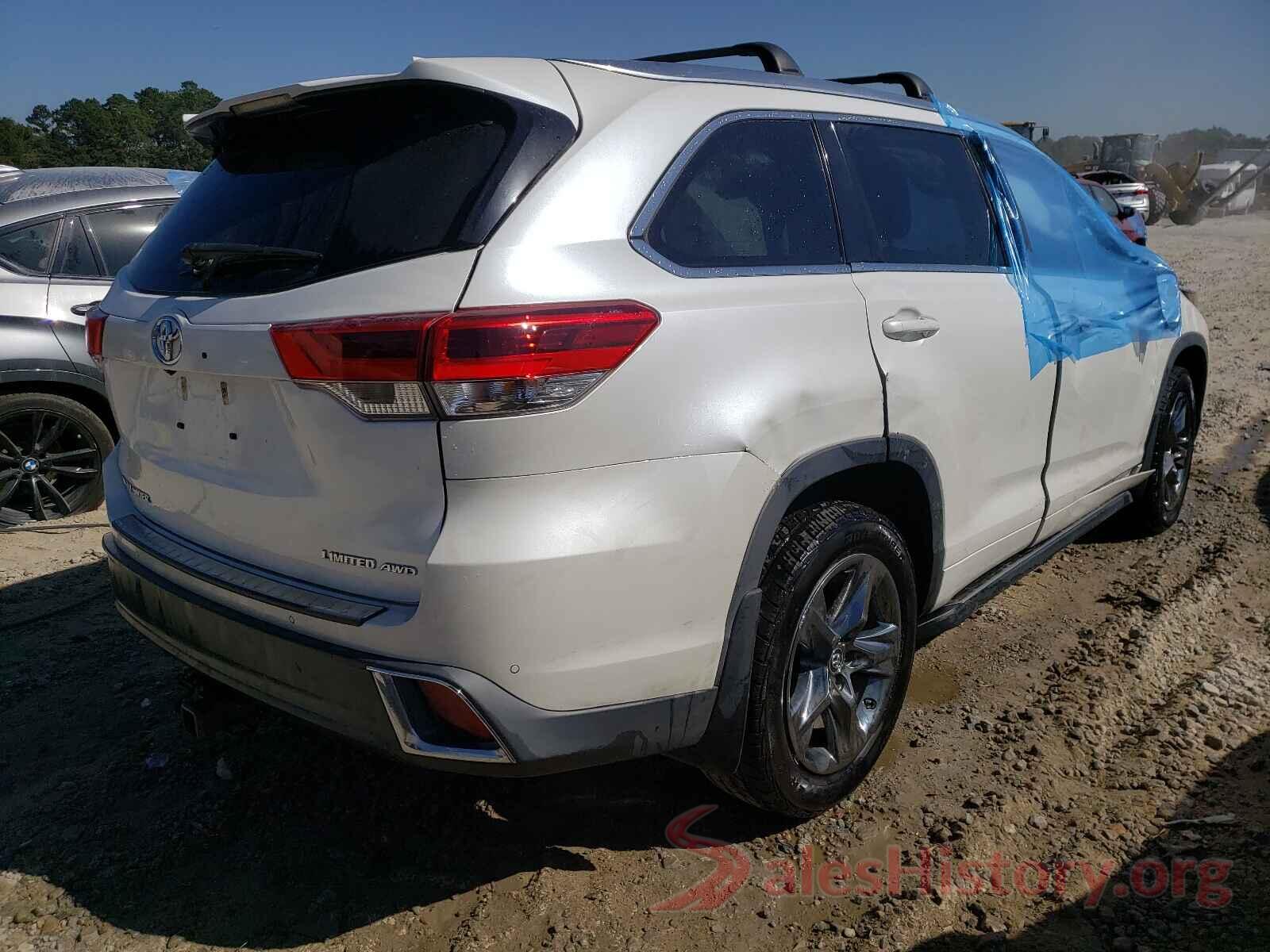 5TDDZRFH8HS463814 2017 TOYOTA HIGHLANDER