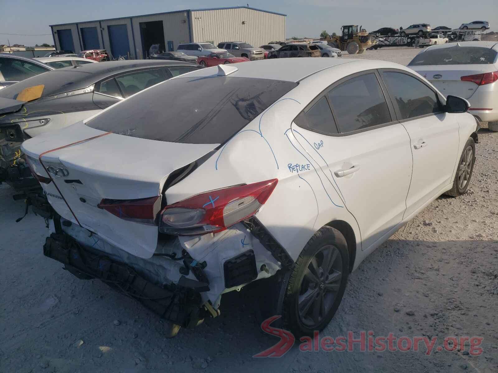 5NPD84LF1JH274054 2018 HYUNDAI ELANTRA